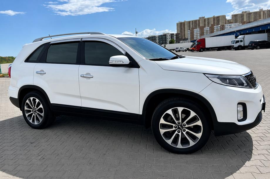 Kia Sorento II XM 2009-2014 OEM Dachreling grau (Aluminium, Montage mit Kleber) Foto 3