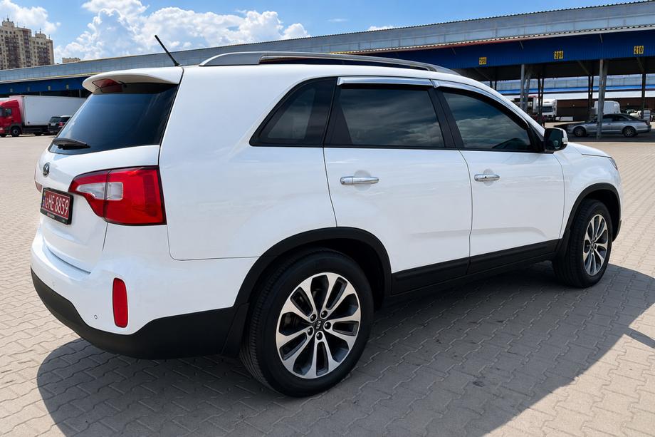 Kia Sorento II XM 2009-2014 OEM Dachreling grau (Aluminium, Montage mit Kleber) Foto 2