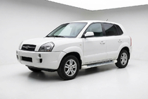 Hyundai Tucson JM 2004- Seitenschweller Allmond White (2 Stk., Aluminium) Foto 1