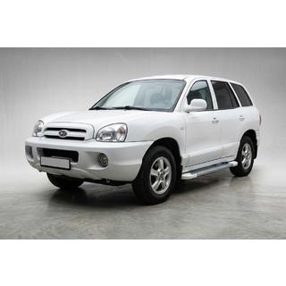 Seitenschweller Allmond White (2 Stk., Aluminium) Hyundai Santa Fe 1 2000-2006 Foto 1