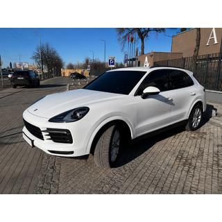 Integrierte Dachreling schwarz OEM (Aluminium, Klebemontage) Porsche Cayenne 2018- Foto 1