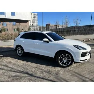 Integrierte Dachreling schwarz OEM (Aluminium, Klebemontage) Porsche Cayenne 2018- Foto 2