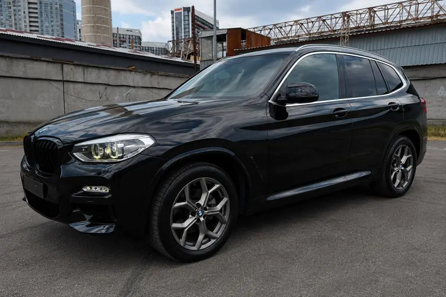 BMW X3 G01 2018- Integrierte Dachreling Chrom OEM (Aluminium, Montage mit Kleber) Foto 1