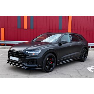 Integrierte Dachreling schwarz OEM (Aluminium, Klebemontage) Audi Q5 2017-2025 Foto 2