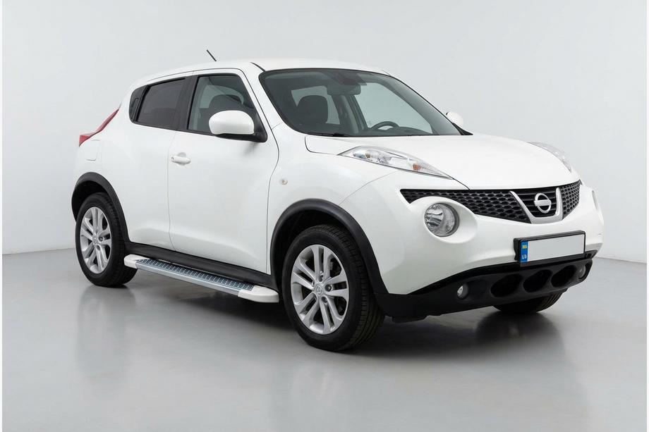 Nissan Juke 2010-2019 Seitenschweller Allmond White (2 Stk., Aluminium) Image