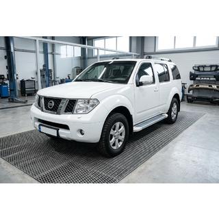 Seitenschweller Allmond White (2 Stk., Aluminium) Nissan Pathfinder R51 2005-2014 Foto 1