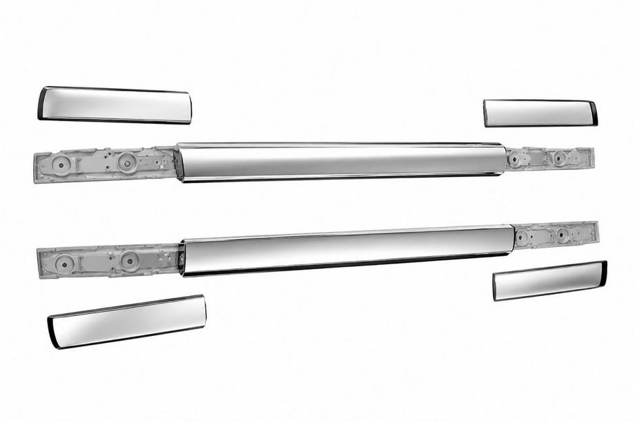 Mazda BT-50 2012- Dachreling grau OEM (2020-2024, Aluminium) Image