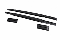 Isuzu D-Max 2011-2019 Dachreling schwarz OEM (Aluminium) Foto 2