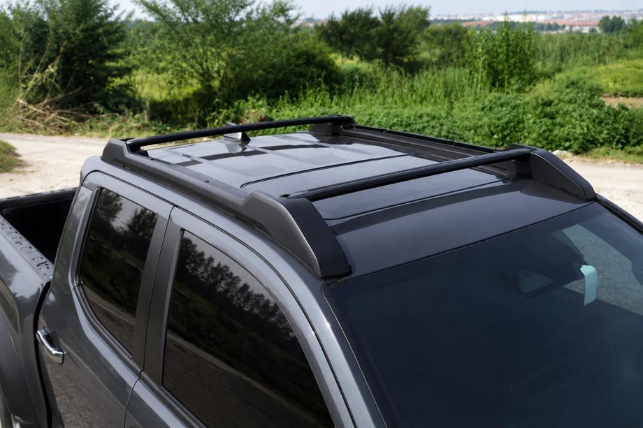 Toyota Tacoma 2023– Dachreling mit Querträgern schwarz OEM (Aluminium) Image