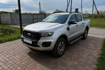 Ford Ranger 2011–2022 OEM Dachreling schwarz (ABS-Kunststoff, Montage zum Kleben) Foto 1