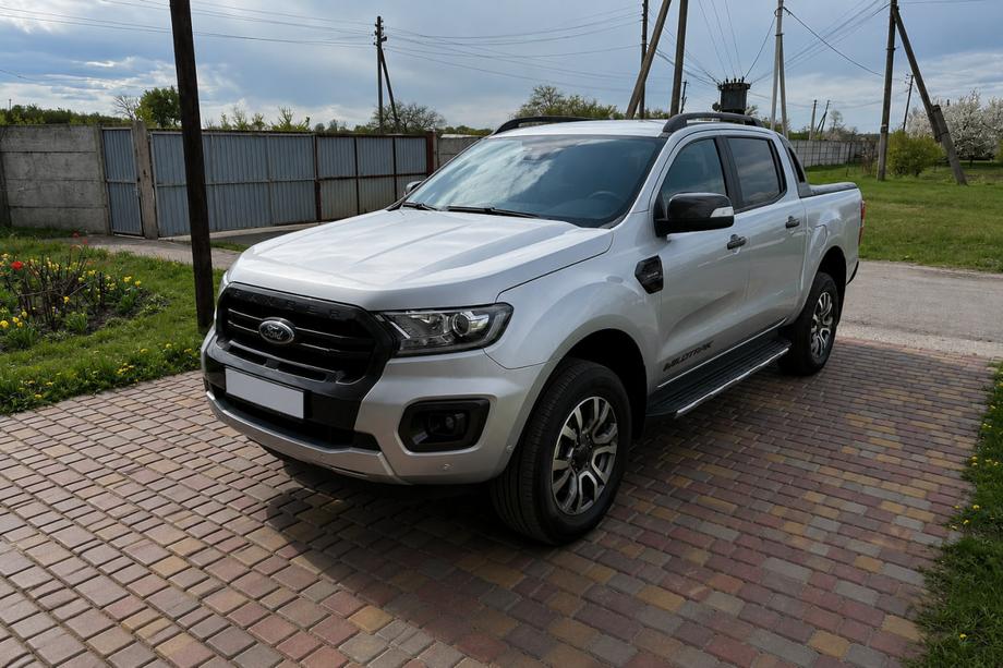 Ford Ranger 2011–2022 OEM Dachreling schwarz (ABS-Kunststoff, Montage zum Kleben) Image