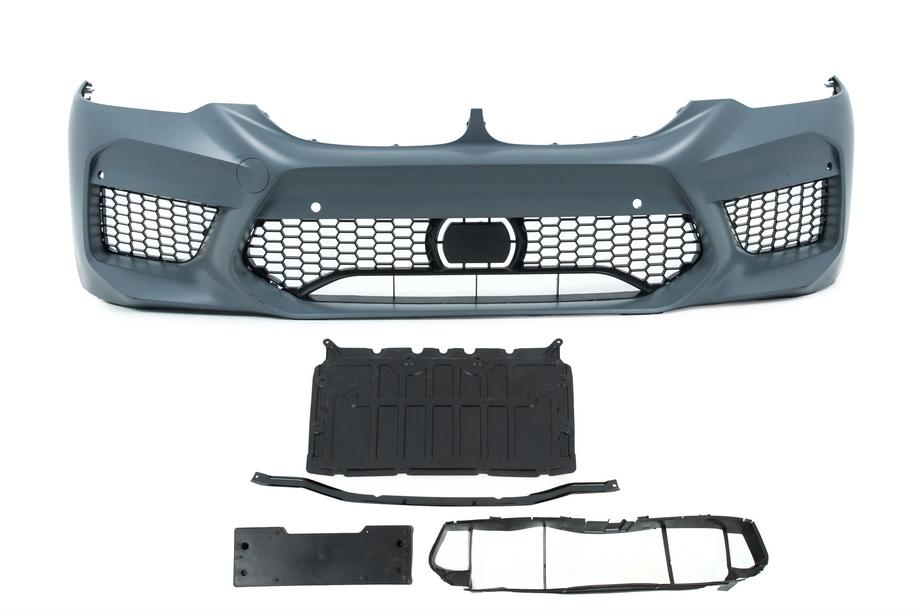 BMW 5er G30/G31 2017–2023 Frontstoßstange im M5 F90 Stil (für 2017-2020) Foto 1