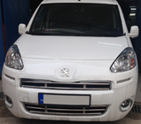 Citroen Berlingo 2008-2018 Kühlergrill einteilig 2008-2012 (Edelstahl) ab 2012 Foto 2