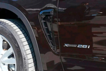 BMW X6 F16 2014-2019 Kotflügelkiemen im Black X6M F86 Stil Foto 7