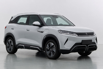 BYD Atto 2/Yuan Up 2024– Integrierte OEM Dachreling grau (Aluminium) Foto 1