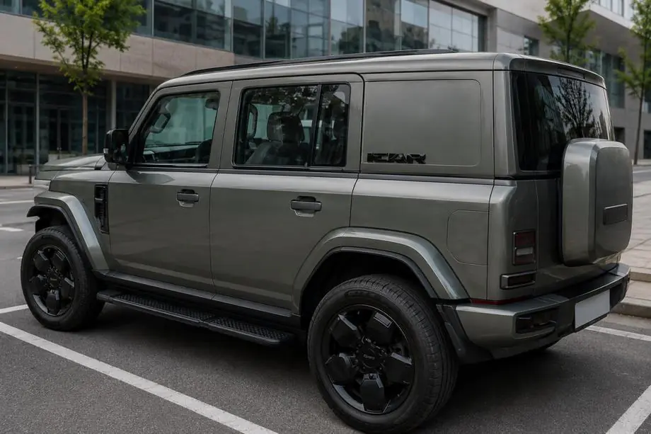 ICar V23 OEM Dachreling schwarz (Aluminium) Image