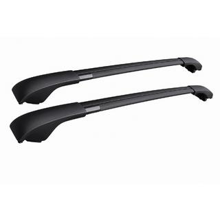 Dachträger-Querträger schwarz für Dachreling OEM (Aluminium) Jeep Renegade 2014-