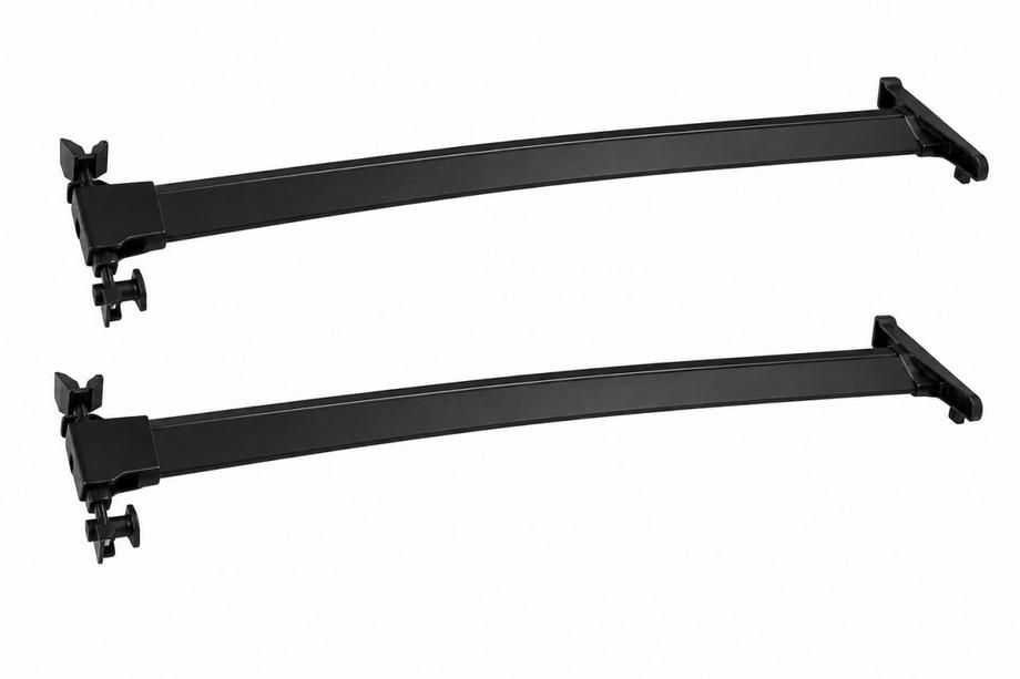 Toyota Land Cruiser 200 2007-2021 Dachträger-Querträger schwarz für Dachreling OEM (Aluminium) Foto 1