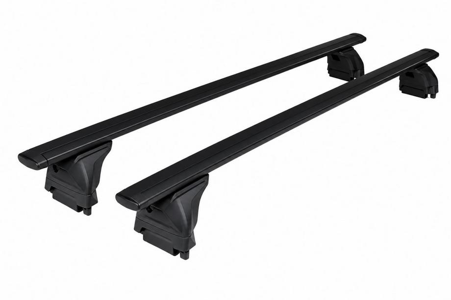 Jeep Wrangler 2007-2017 Dachträger-Querträger schwarz OEM (abschließbar, Aluminium) Image