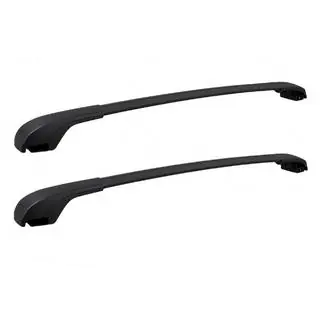Dachträger Querträger schwarz für Dachreling OEM V1 (Aluminium)