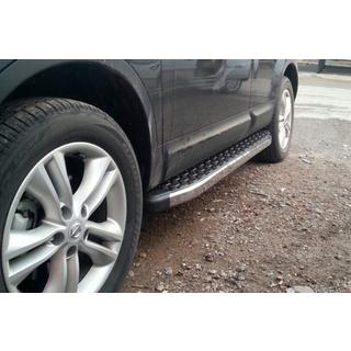 Trittbretter BlackLine (2 Stk, Aluminium) Nissan Qashqai 2010-2014 Foto 1