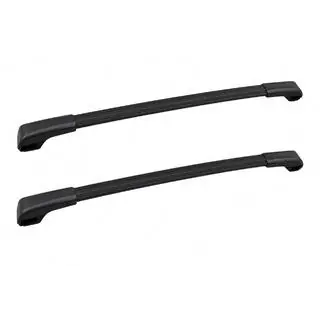 Dachträger-Querträger schwarz für Dachreling OEM (Aluminium) Subaru Crosstrek 2017-2023