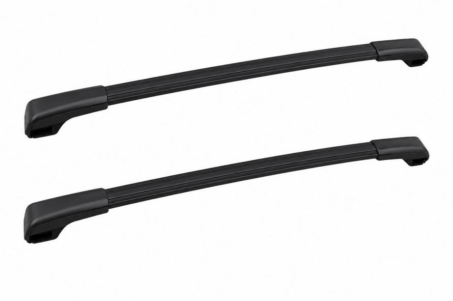 Subaru Impreza 2016-2023 Dachträger-Querträger schwarz für Dachreling OEM (Aluminium) Image