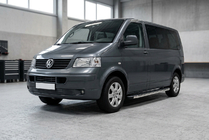 Volkswagen T5 Transporter 2003-2010 Trittbretter BlackLine (2 Stk, Aluminium) Kurzer Radstand Foto 3