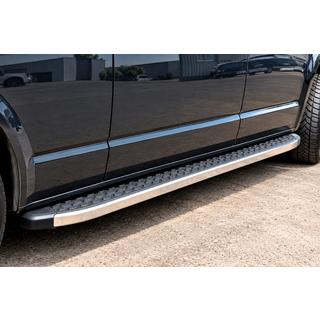 Trittbretter BlackLine (2 Stk, Aluminium) Volkswagen T5 Caravelle 2004-2010 Foto 1