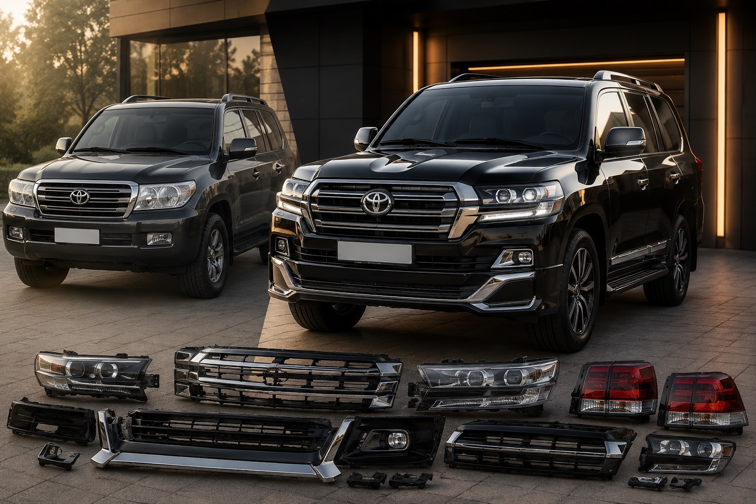 Toyota LC200 Restyling-Kit: Checkliste vor dem Bezahlen