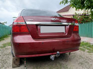 Chevrolet Aveo T250 2005-2011 Heckleiste Edelstahl Foto 1