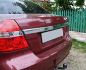Chevrolet Aveo T250 2005-2011 Heckleiste Edelstahl Foto 2