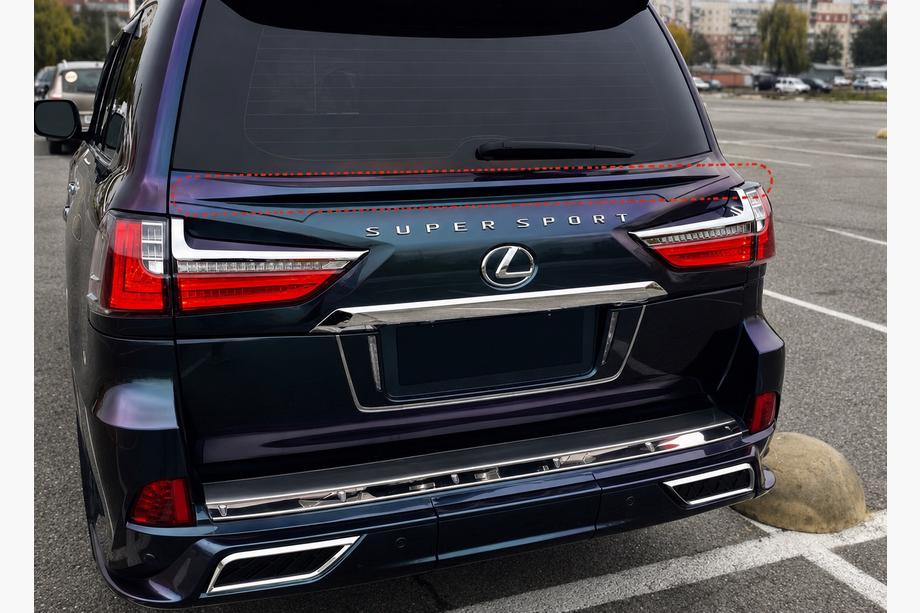 Lexus LX570/450d 2008-2022 Spoiler für umgebaute Fahrzeuge 2019 (mittel) Image
