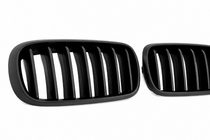BMW X6 F16 2014-2019 Nieren 1 Bar (schwarz matt) Foto 3