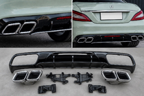 Mercedes CLS C218 2011-2018 Heckdiffusor mit Chrom-Endrohren (2015-2018, GT63 Design) Foto 1