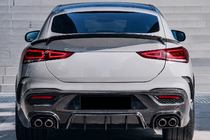 Mercedes GLE coupe C167 2019- Heckdiffusor aus Echtcarbon Foto 1