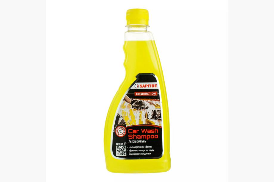 Autoshampoo mit Korrosionsschutz 500 ml SAPFIRE Image