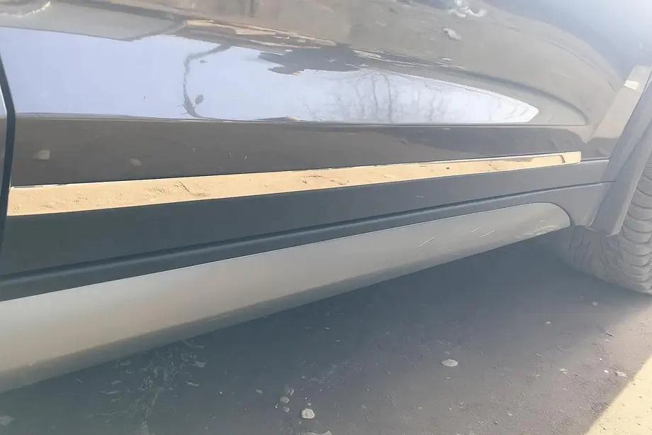 BYD Song Plus EV/Seal U 2020– Türleisten Edelstahl schmal 4 Stück OmsaLine - Italienischer Edelstahl Foto 3