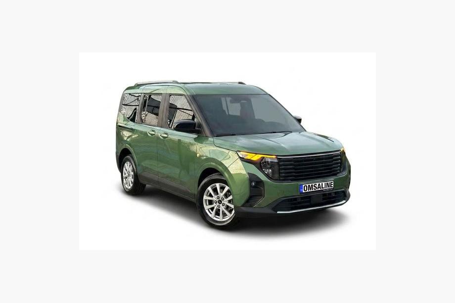 Ford Courier 2023- Abdeckung für vordere Stoßstange (1 Stk, Edelstahl) Image
