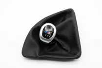 BMW 1 Series E81/E82/E87/E88 2004-2011 Schaltsack + Schaltknauf OEM V2 (Kunstleder) Foto 1