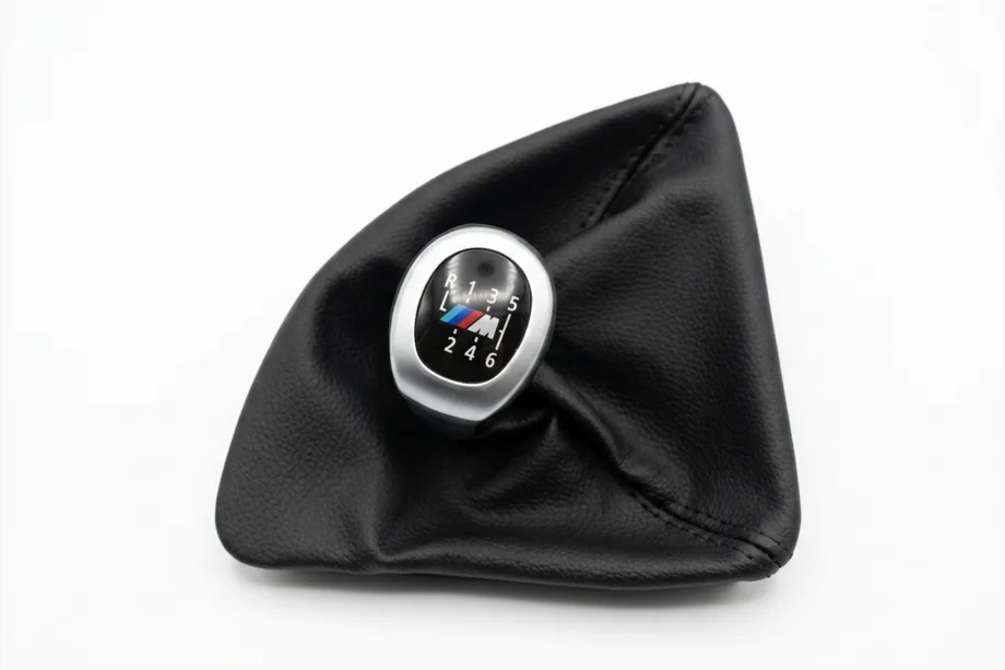 BMW 1 Series E81/E82/E87/E88 2004-2011 Schaltsack + Schaltknauf OEM V2 (Kunstleder) Image