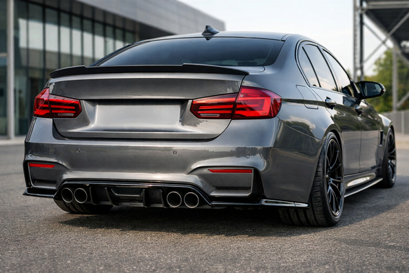 So montierst du einen Diffusor am BMW richtig