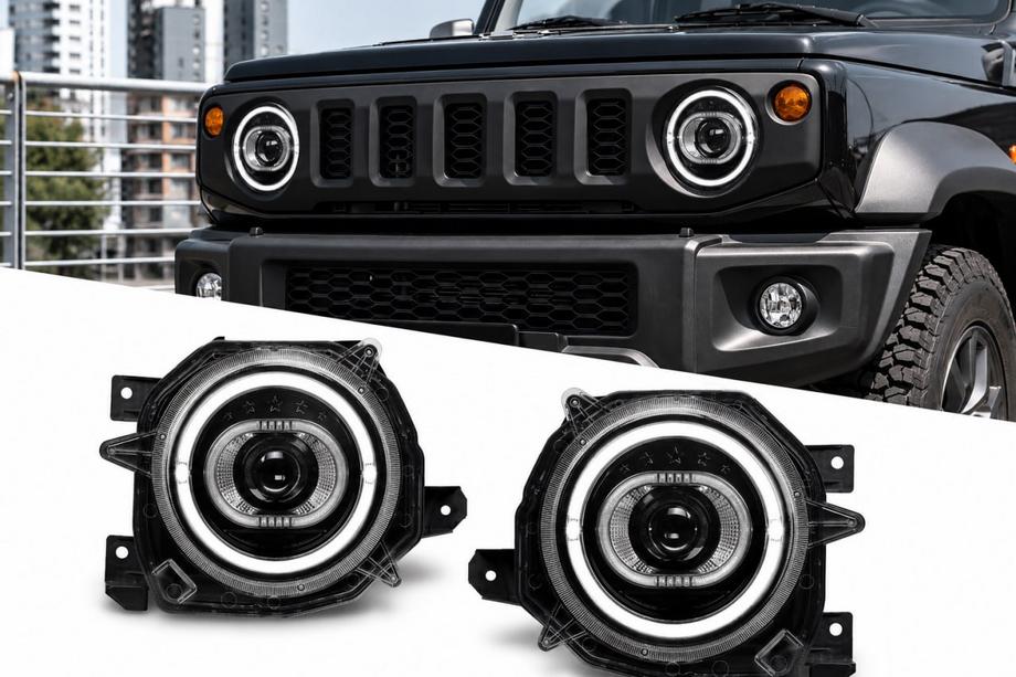 Suzuki Jimny 2018- LED Frontscheinwerfer (2 Stk) Foto 2