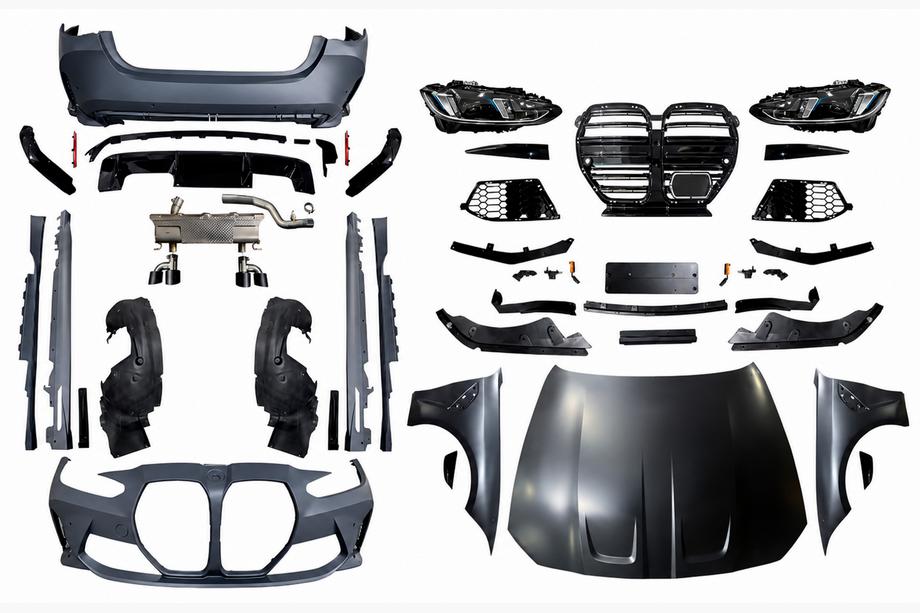 BMW 4 Series G22/23/26 2020- G82 M4 2025 Restyling-Kit Image