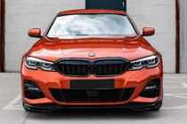 BMW 3 Series G20/G21 2018- Frontstoßstangenlippe Lip MP-Style (für M-Sport 2018-2022, ABS) Foto 1