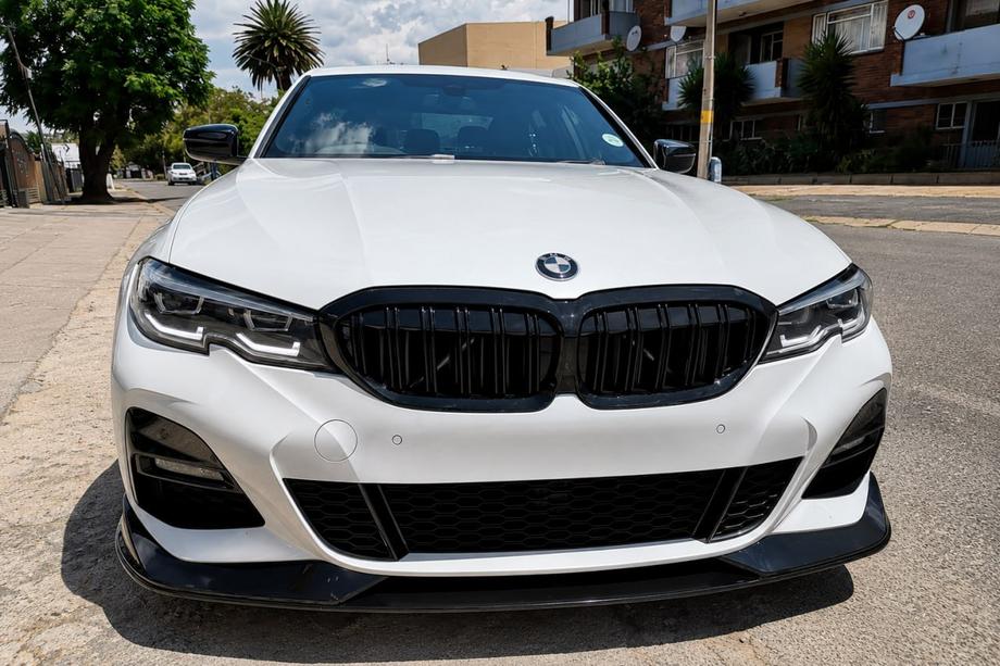 BMW 3 Series G20/G21 2018- Frontstoßstangen-Lippe AC-Style (für M-Sport 2018-2022, ABS) Foto 2