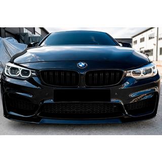 Frontlippe CS-Style (für M4, Schwarz Hochglanz) BMW 4 Series F32/F33/F36 2012-2020 Foto 3