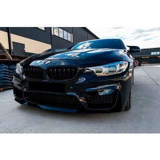 Frontlippe CS-Style (für M4, Schwarz Hochglanz) BMW 4 Series F32/F33/F36 2012-2020 Foto 1