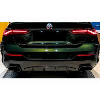 Heckdiffusor für Stoßstange hinten mit Endrohrblenden (für G22/G23 M-Sport) Foto 3