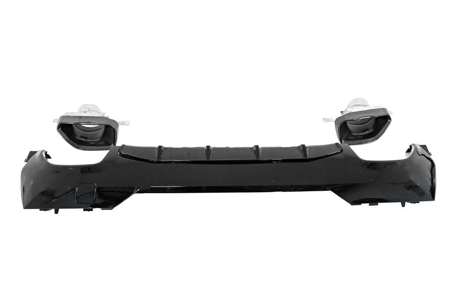 BMW 4 Series G22/23/26 2020- Heckdiffusor für Stoßstange hinten mit Endrohrblenden (für G22/G23 M-Sport) Foto 7